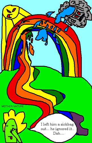 Rainbow Puke by Paul Bolton